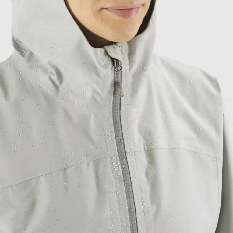 Salomon Outline GTX 2.5L Women's Shell Jackets Mint | CA 48G97